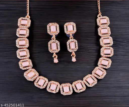 New Tready Rosegold Jewellery Set - NovaMart