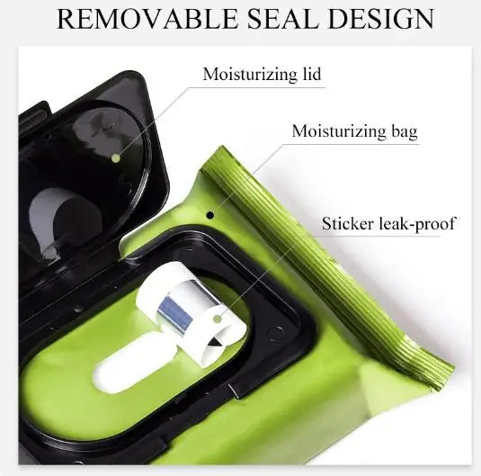 Avocado Makeup Remover Wipes (60 Pcs) - NovaMart