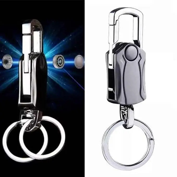 4 in 1 Keychain Spinner Multi-Function Tool Waist Double Ring Keychain Gift - NovaMart