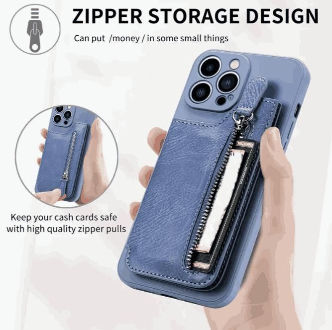 Multi-Functional Silicone Stick Wallet Case Mobile Cover - NovaMart