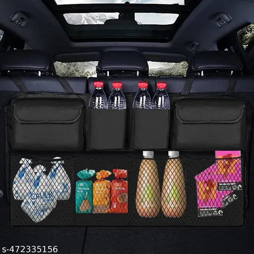 Car Trunk Organizer, Backseat Hanging Organizer With 8 Large Storage Bag Super Capacity, Waterproof Trunk Storage Bag - NovaMart