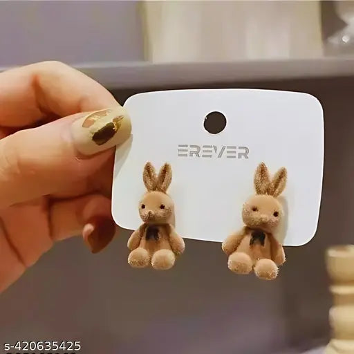 Stud Earrings Fashion Korean Earrings for Women Girls Cute Jewelry Gifts - NovaMart