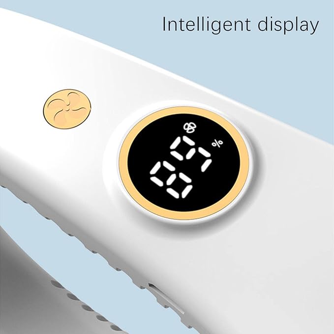 Neckband Portable Air Conditioning Neck Cooler Cooling Ventilator Summer Rechargeable USB Mini Bladeless Fan - NovaMart