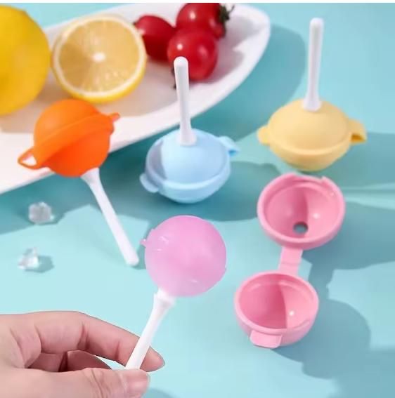 Lollipop Ice Cube Tray Macaron Ice Ball Maker - NovaMart