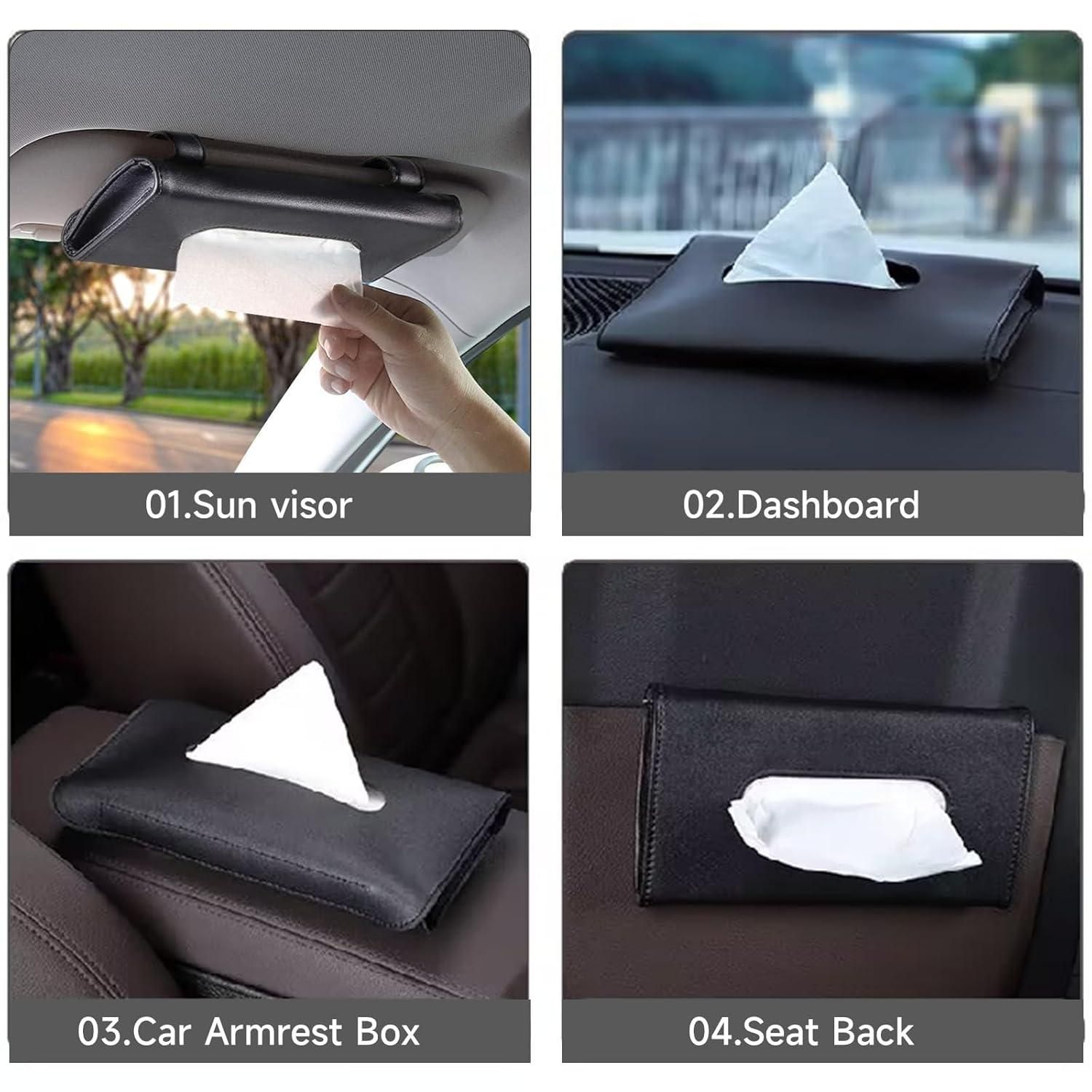 Automobile Car Sunshade Paper Towel Box - NovaMart