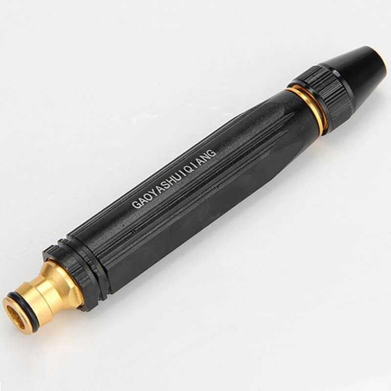 Portable High Pressure Washing Water Nozzle (Black) - NovaMart