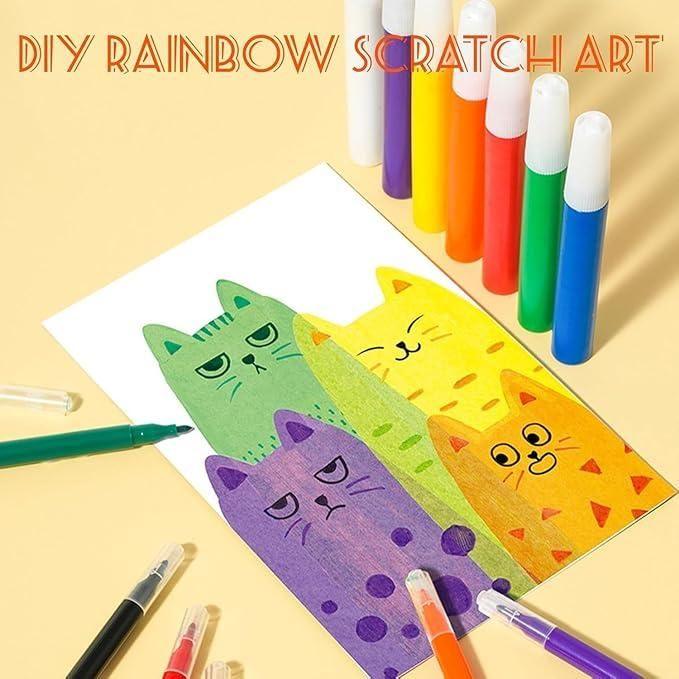 Rainbow Dot Painting Art Kits - NovaMart