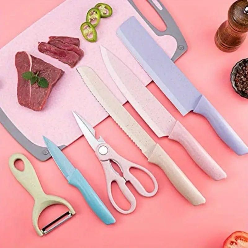 Colorful Kitchen Knife Set - NovaMart