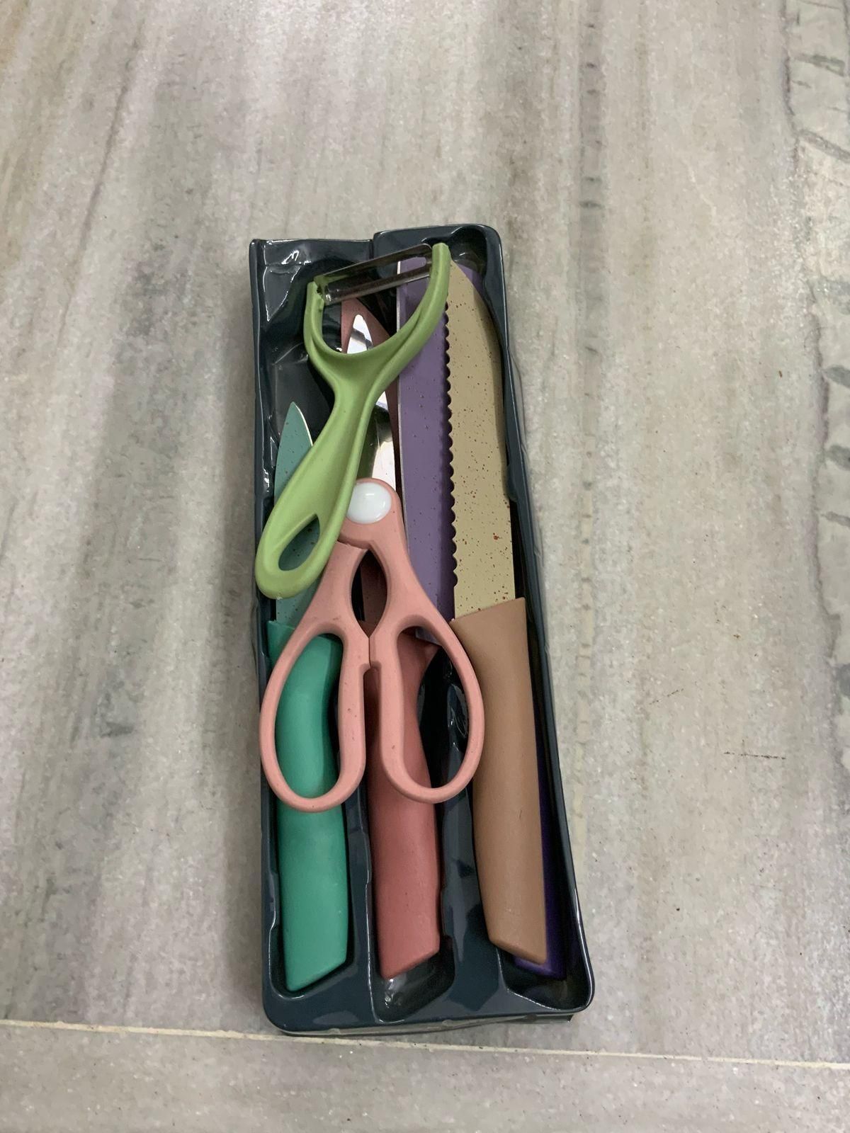 Colorful Kitchen Knife Set - NovaMart