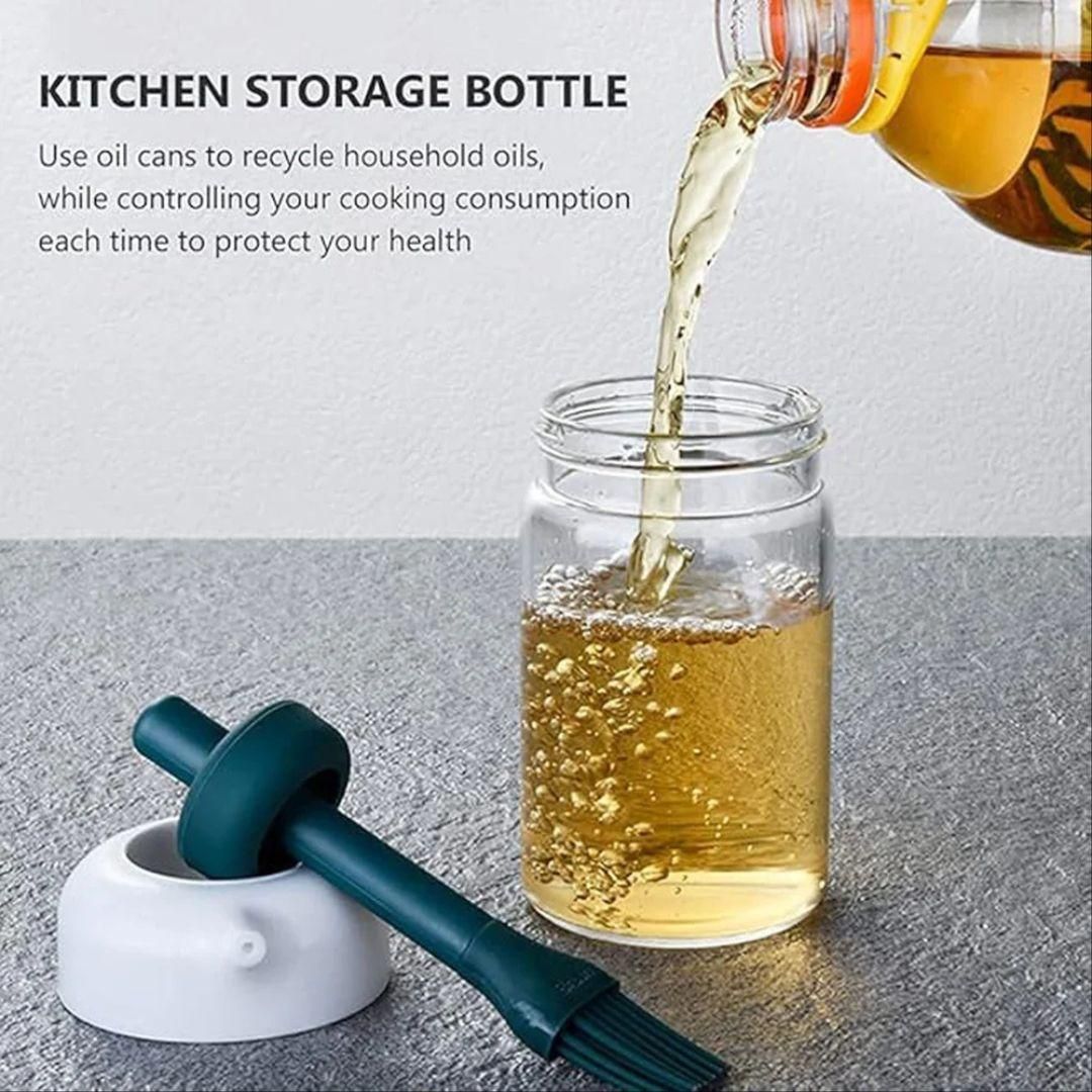 Plastic 2 In 1 Oil Dispenser 250 ml - NovaMart