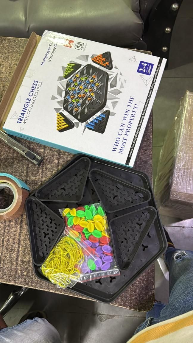 Chain Triangle Chess Game - NovaMart