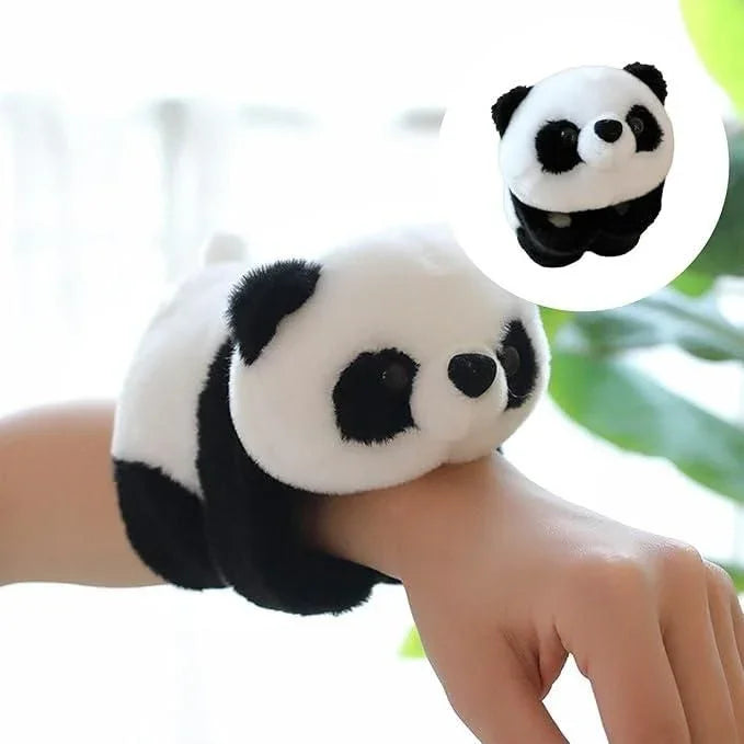 Unisex Stuffed Animal Slap Bracelets Plush Panda - NovaMart