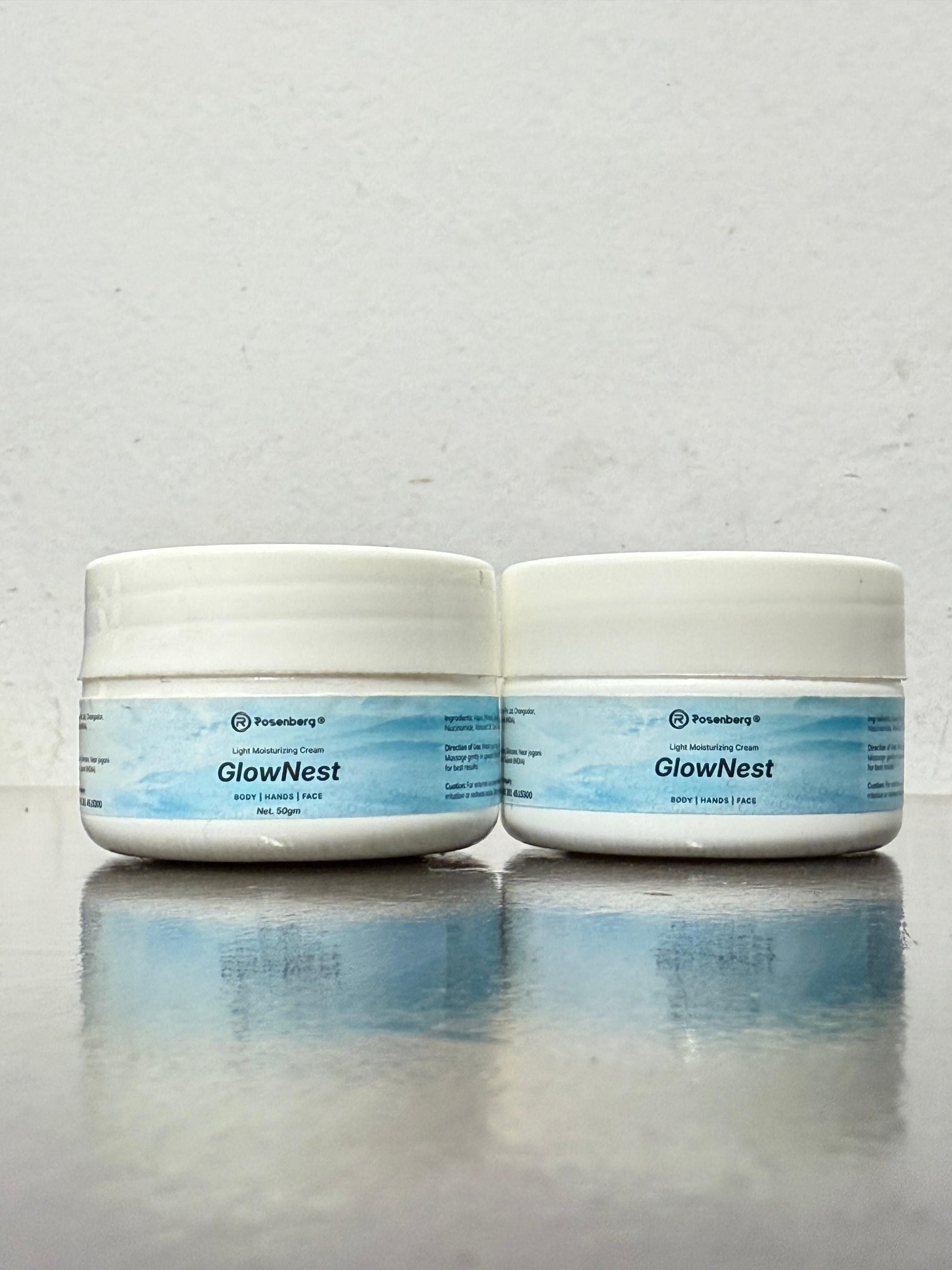 Light Moisturizing Cream Glow Nest 100 gm Pack of 2 - NovaMart