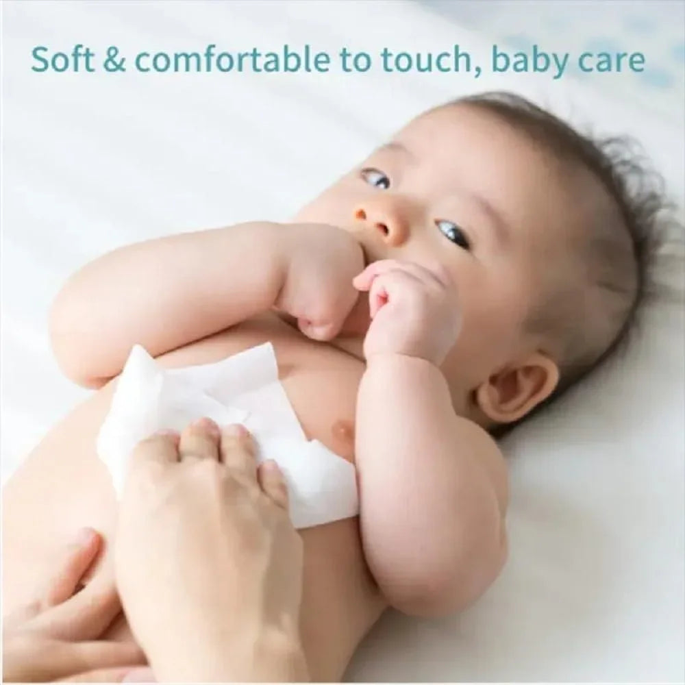 Mini Portable Disposable Baby Wipes For Face And Household Use - NovaMart