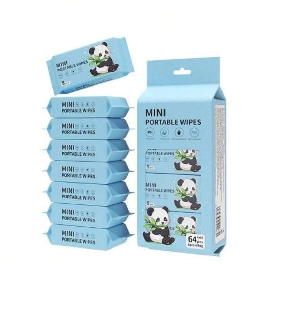 Mini Portable Disposable Baby Wipes For Face And Household Use - NovaMart