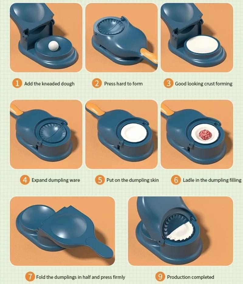 Momos Ghughra Gujiya Maker Kitchen Accessories - NovaMart