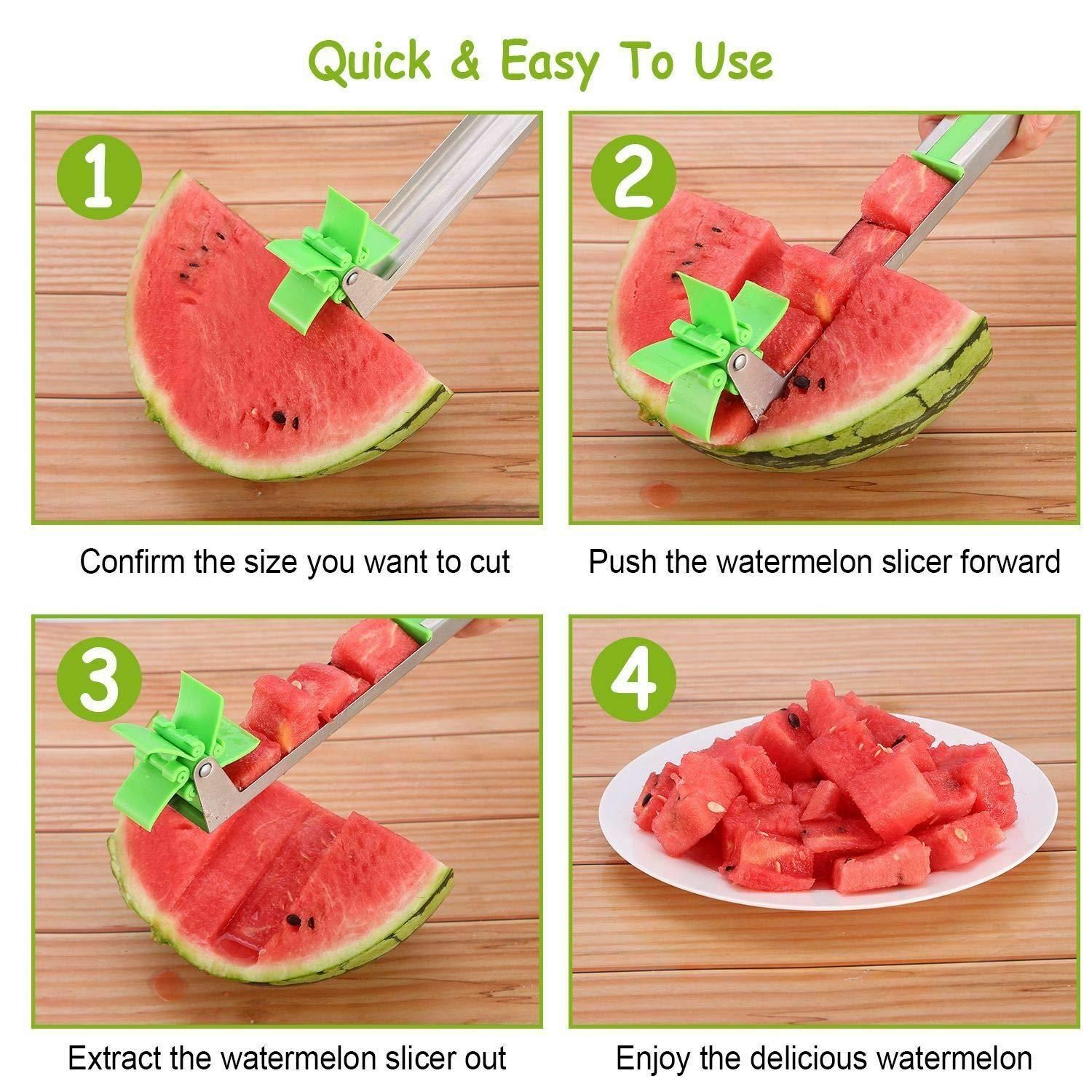 Stainless Steel Watermelon Slicer - NovaMart