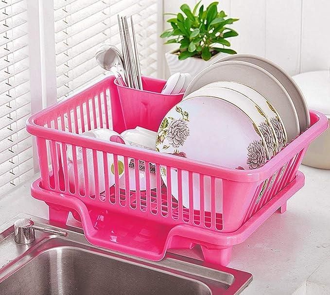 3 in 1 Kitchen Dish Drainer - NovaMart