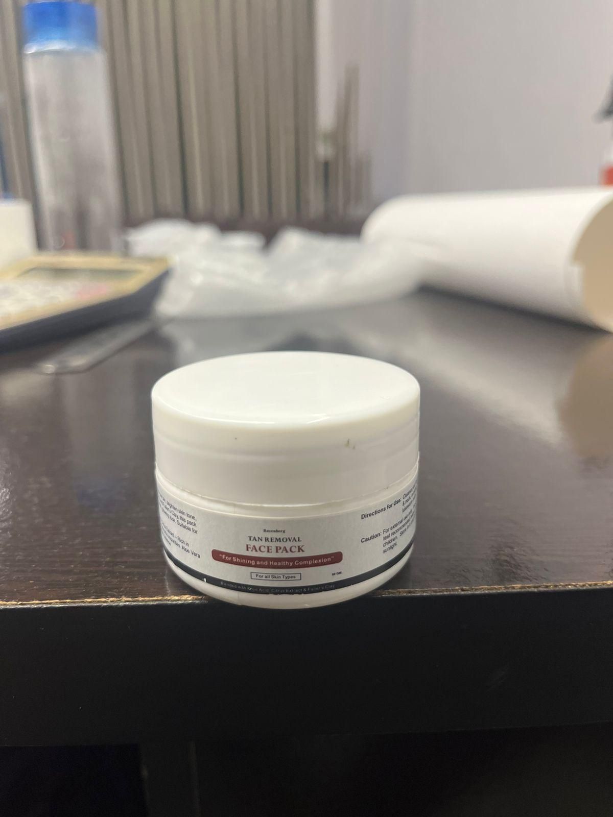 Tan Removal Face Pack 50gm - NovaMart