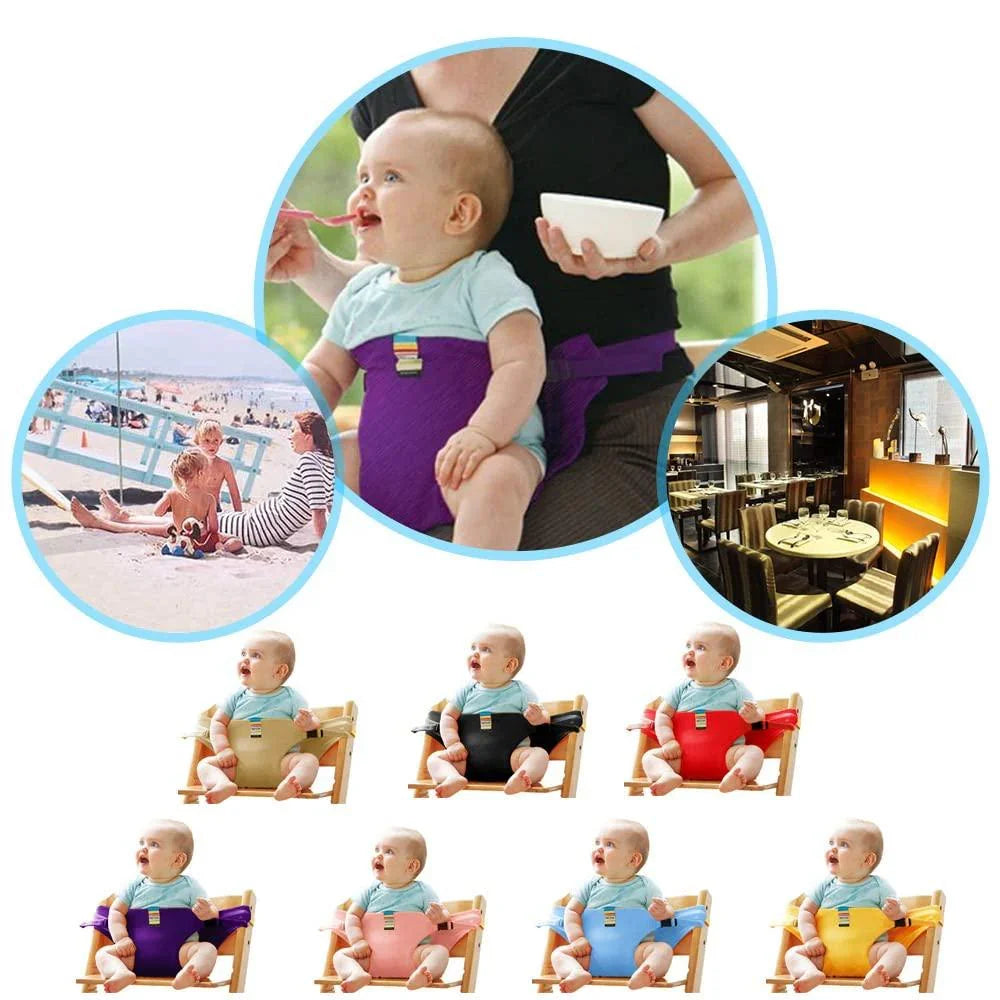 Seat for High Chair Baby Feeding Safety Seat with Strap - NovaMart