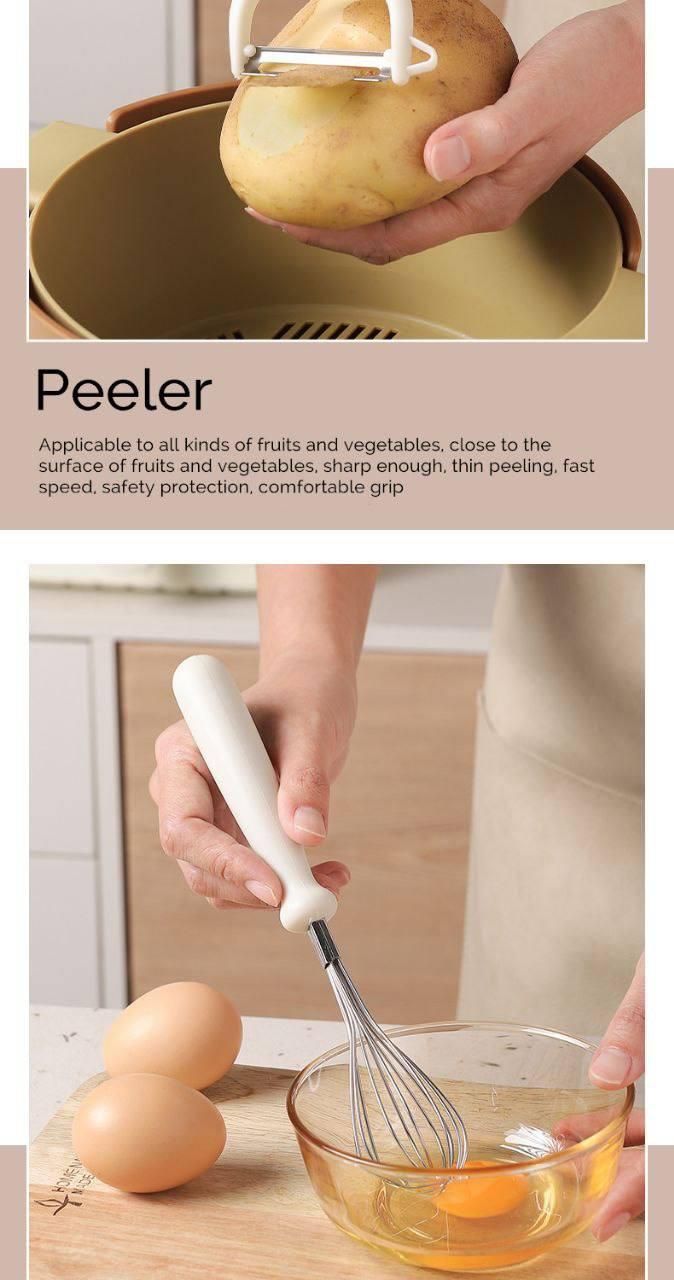 6 in 1 Kitchen Knifes Set with Holder - NovaMart