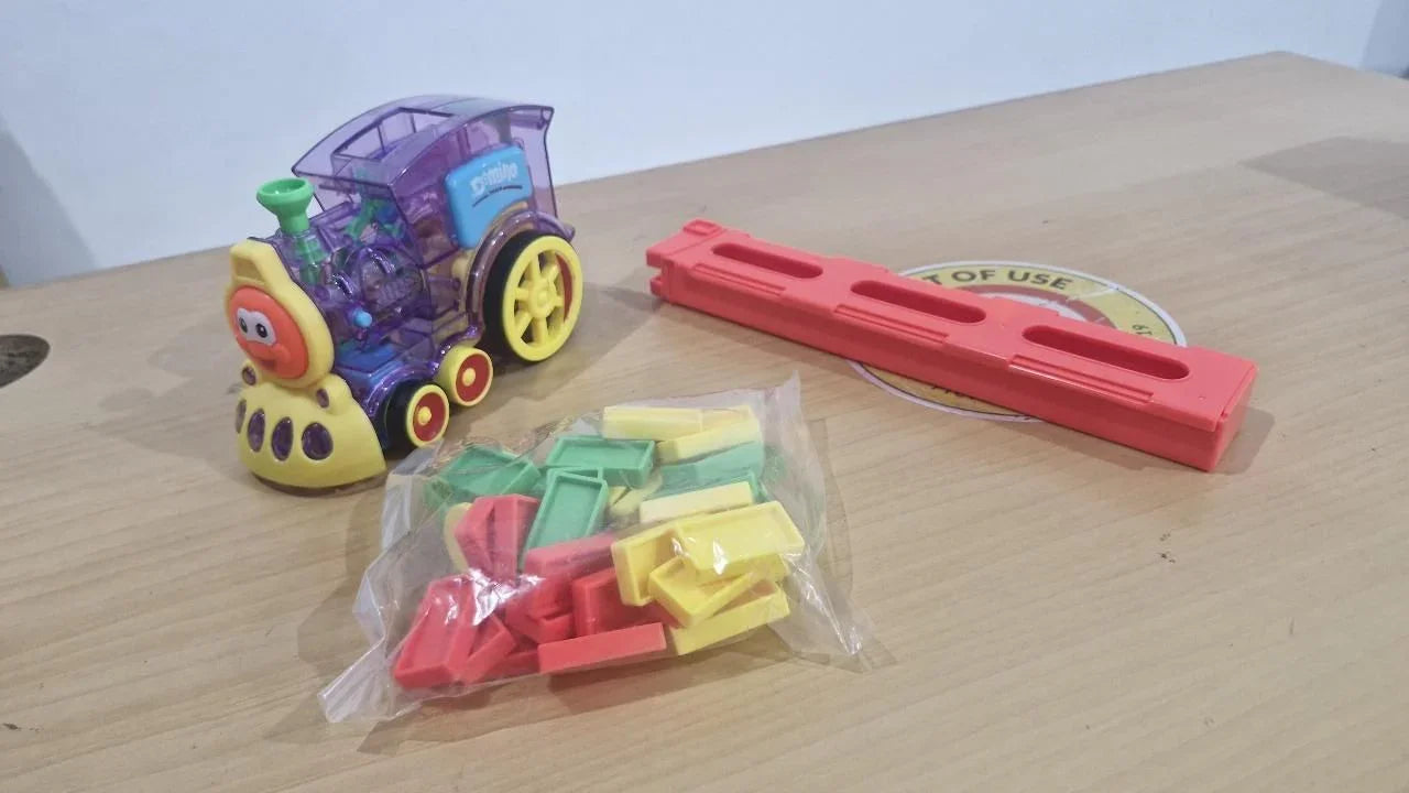 Train Toy Domino Set for Kids ? BPA-Free Plastic with Sound Effects� - NovaMart