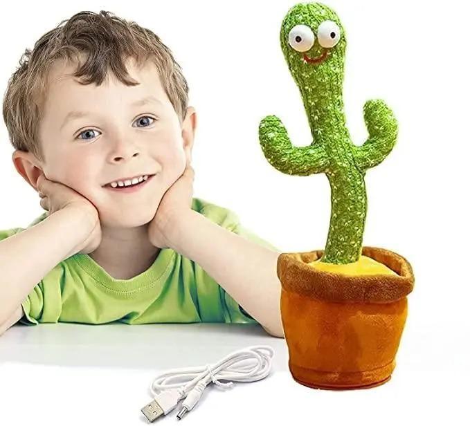 LED Musical Dancing & Mimicry Cactus Toy - NovaMart