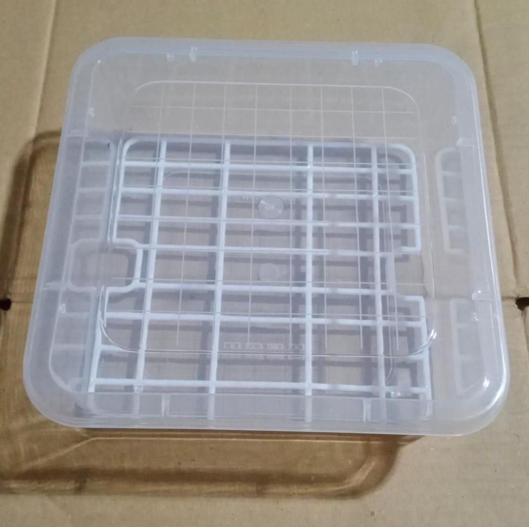 Fridge Storage Containers Box 28*20.5*5.5cm 6pc - NovaMart