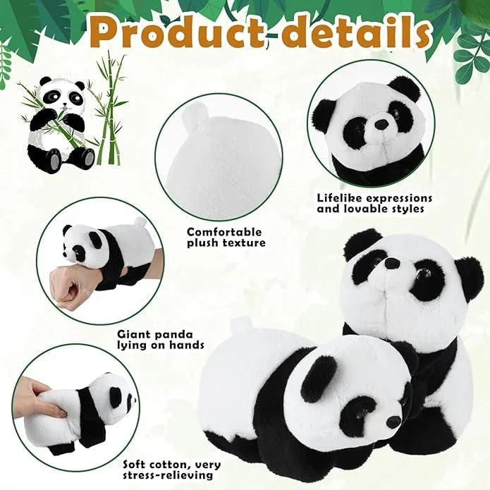 Unisex Stuffed Animal Slap Bracelets Plush Panda - NovaMart
