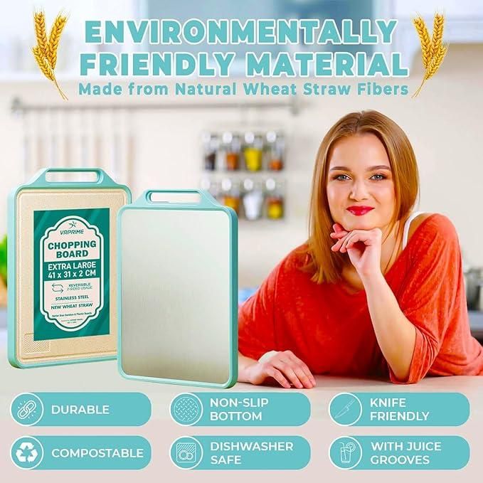 Steel Chopping Cutting Board - NovaMart