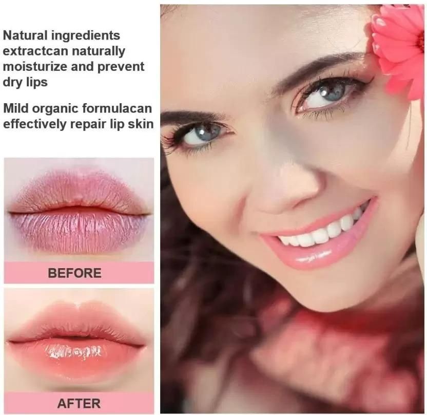 MYEONG Gold Glitter Color Change Gel Lipstick (Pink, 3.6 g) - NovaMart