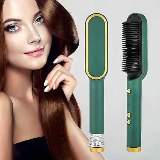 Professional Electric Hair Straightener Comb Brush - NovaMart