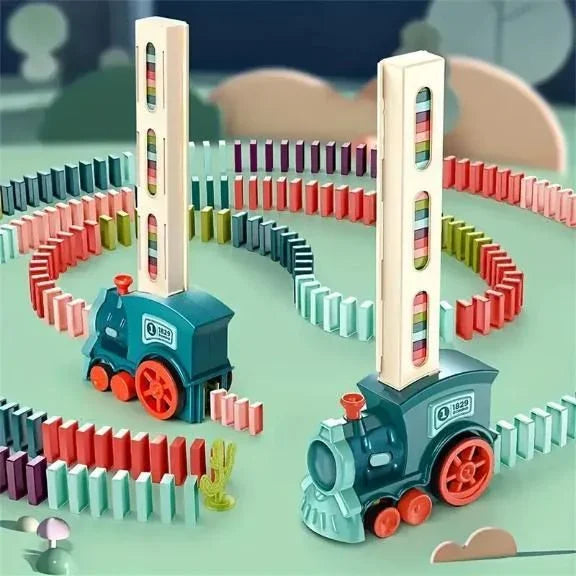 Train Toy Domino Set for Kids ? BPA-Free Plastic with Sound Effects� - NovaMart