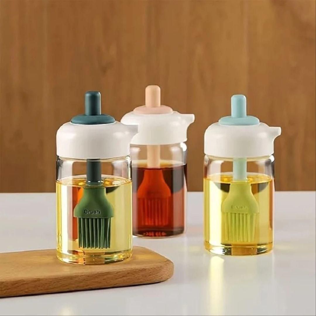 Plastic 2 In 1 Oil Dispenser 250 ml - NovaMart