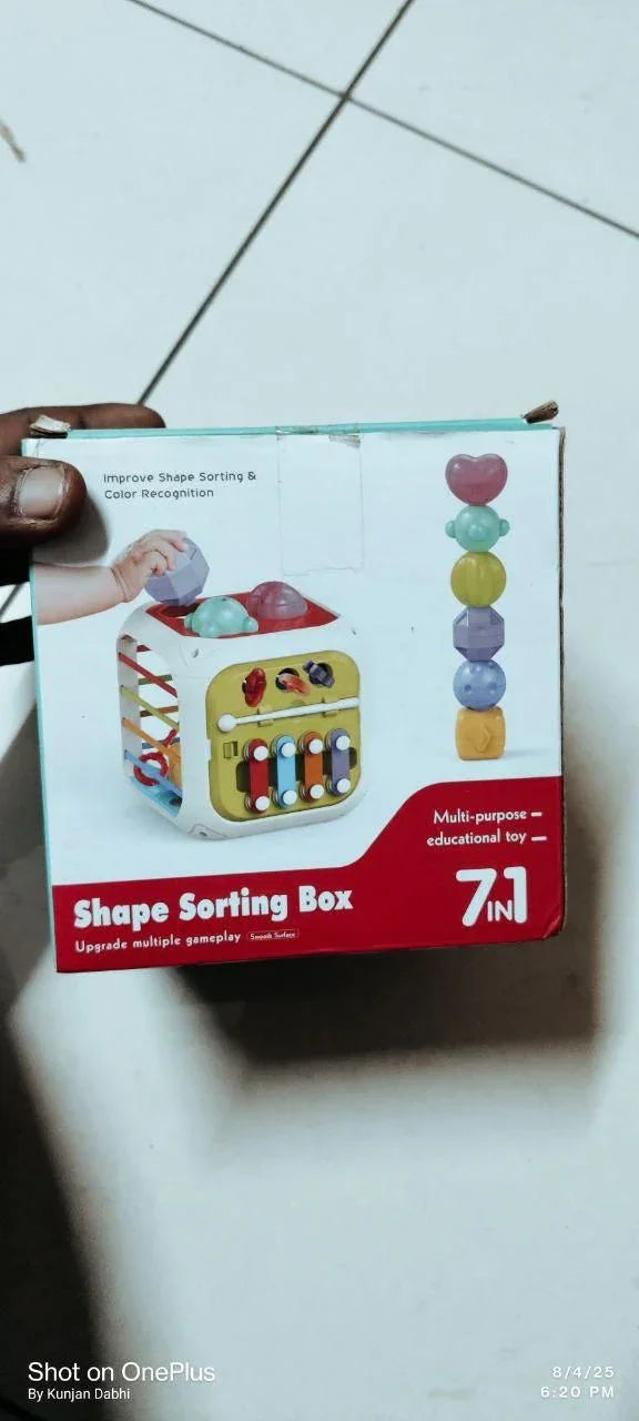 Montessori 7 in 1 Baby Sensory Toy for Kids - NovaMart