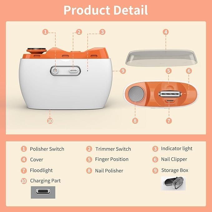 Electric Nail Clipper - NovaMart