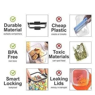 Air Tight For Kitchen Storage Set(Pack of 4) - NovaMart