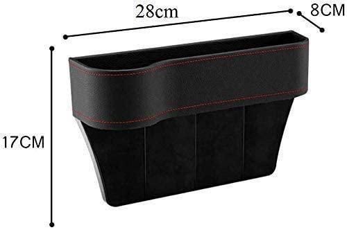 Seat Pockets PU Leather Car Console Side Organizer Pack of 2 - NovaMart