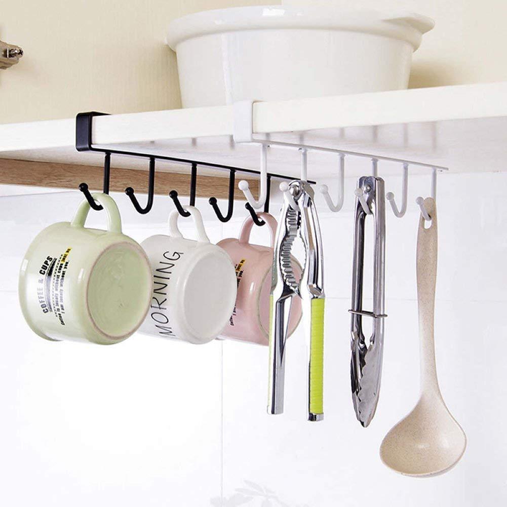 Mug Cups Wine Glasses Storage Hooks Kitchen - NovaMart