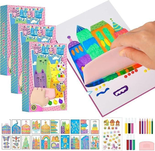 Rainbow Dot Painting Art Kits - NovaMart