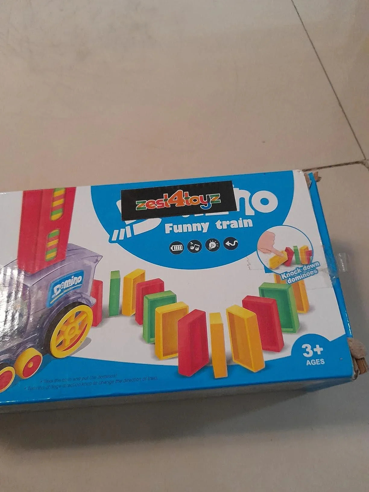 Train Toy Domino Set for Kids ? BPA-Free Plastic with Sound Effects� - NovaMart