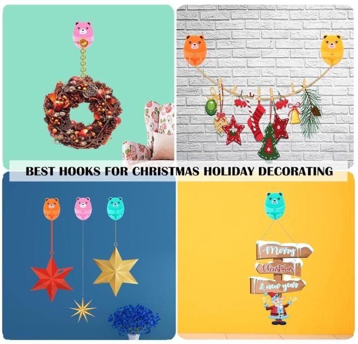 Hanging Adhesive Kitchen Hooks (Pack Of 8) - NovaMart