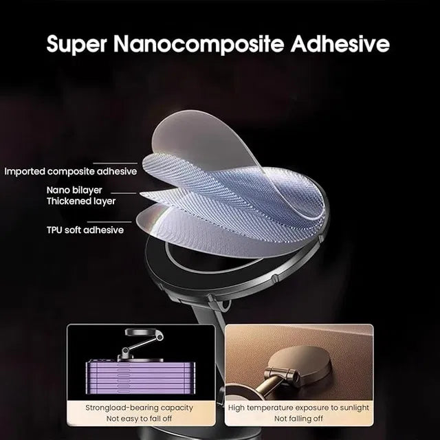 Magnetic Phone Holder for Car Dash - NovaMart