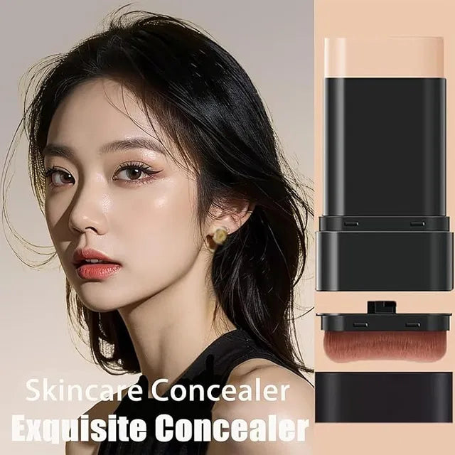Korean 2 in 1 Glass Skin Foundation Stick - NovaMart