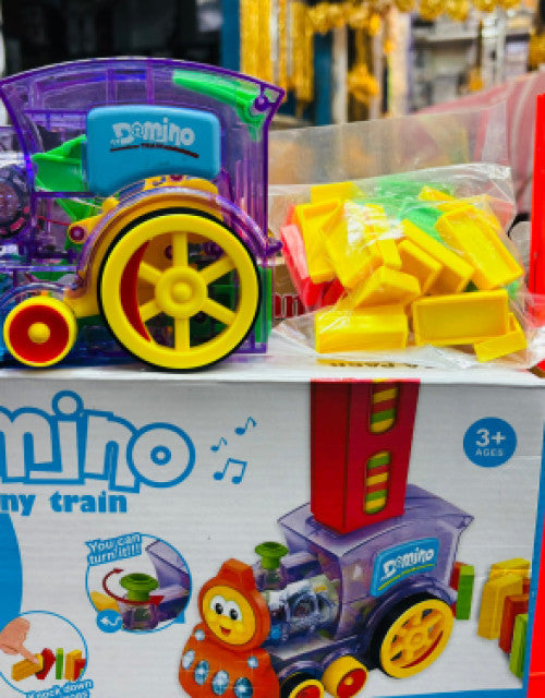 Domino Rally Train Model with Lights and Sounds - NovaMart