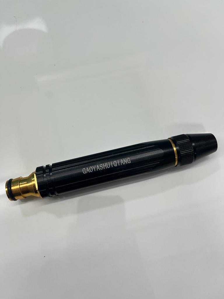 Portable High Pressure Washing Water Nozzle (Black) - NovaMart