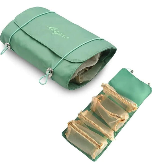 4-in-1 Detachable Hanging Toiletry Bag Foldable Travel Makeup Bag - NovaMart