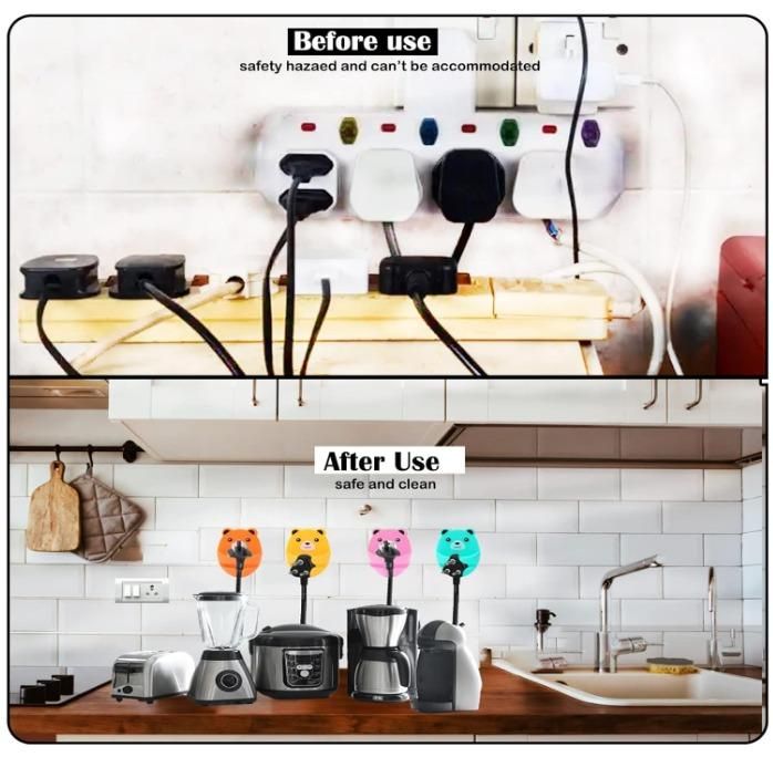 Hanging Adhesive Kitchen Hooks (Pack Of 8) - NovaMart