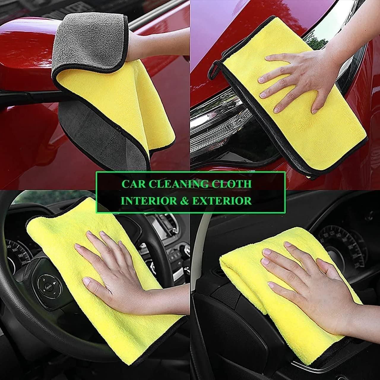 Multipurpose Double-Sided Cloths Automotive Towels Pack of 2 - NovaMart
