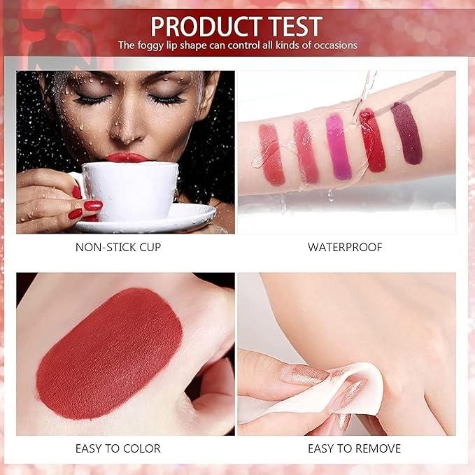 Huda Beauty matte Finishing Lipstick ( Pack of 12 ) - NovaMart